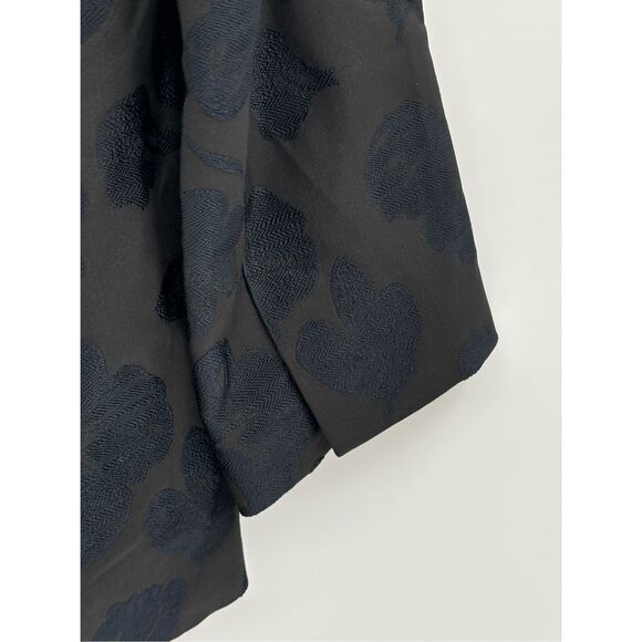 Eileen Fisher Blazer Jacket Open‎ Women Size Small Black 3/4 Sleeve - Picture 4 of 9